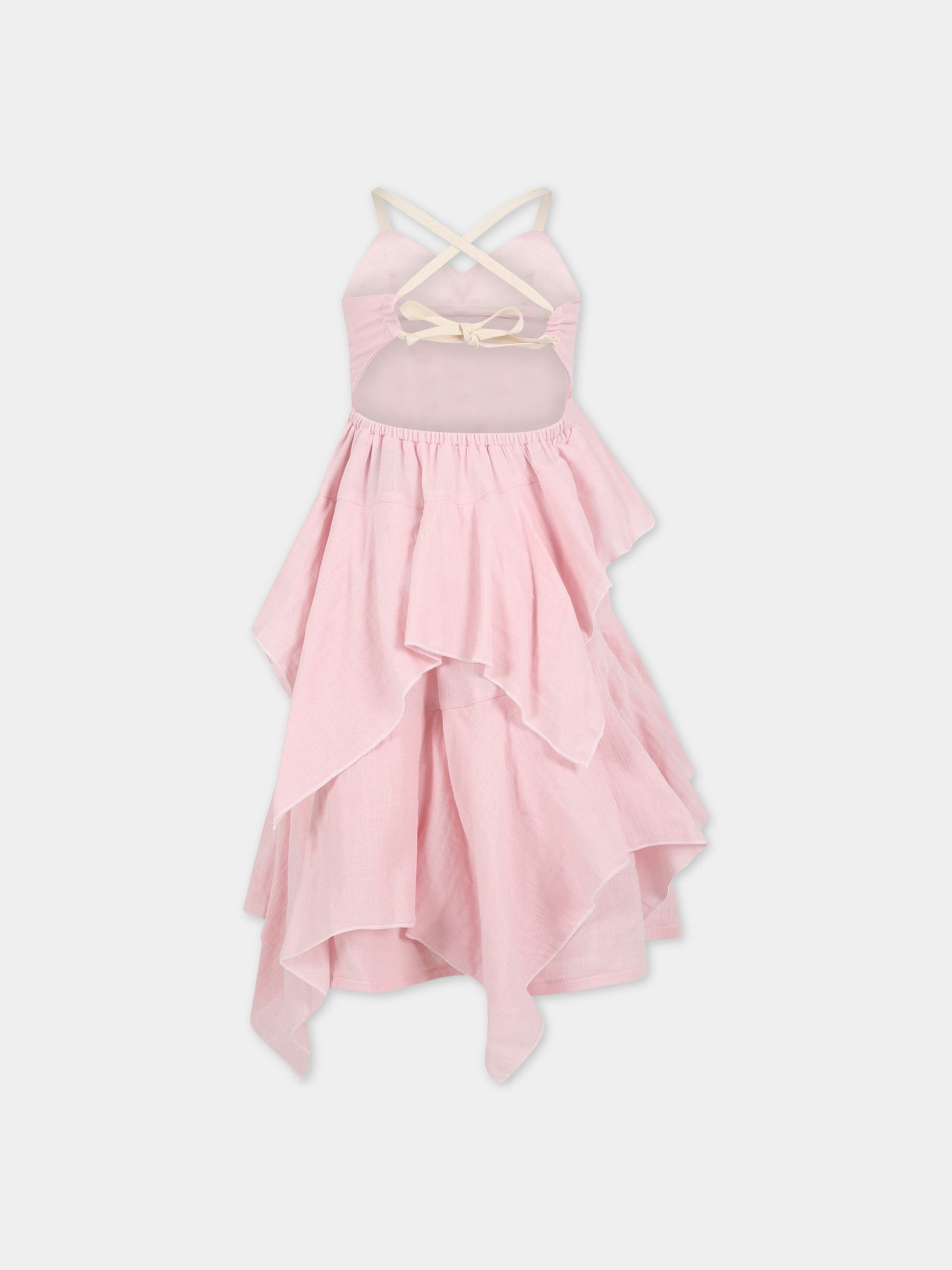 Vestito rosa per bambina,Infantium Victoria,S17 1001C SP