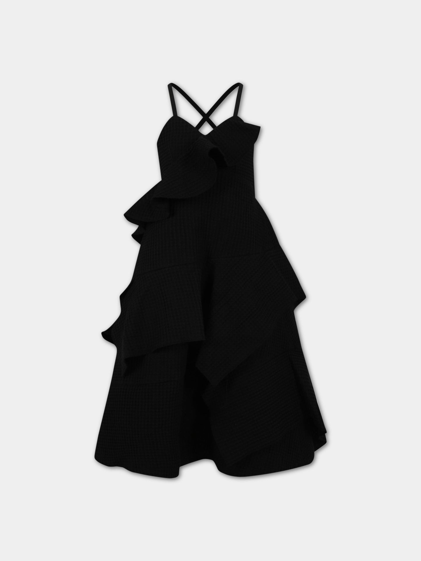 Vestito elegante nero per bambina,Infantium Victoria,S17 1001B