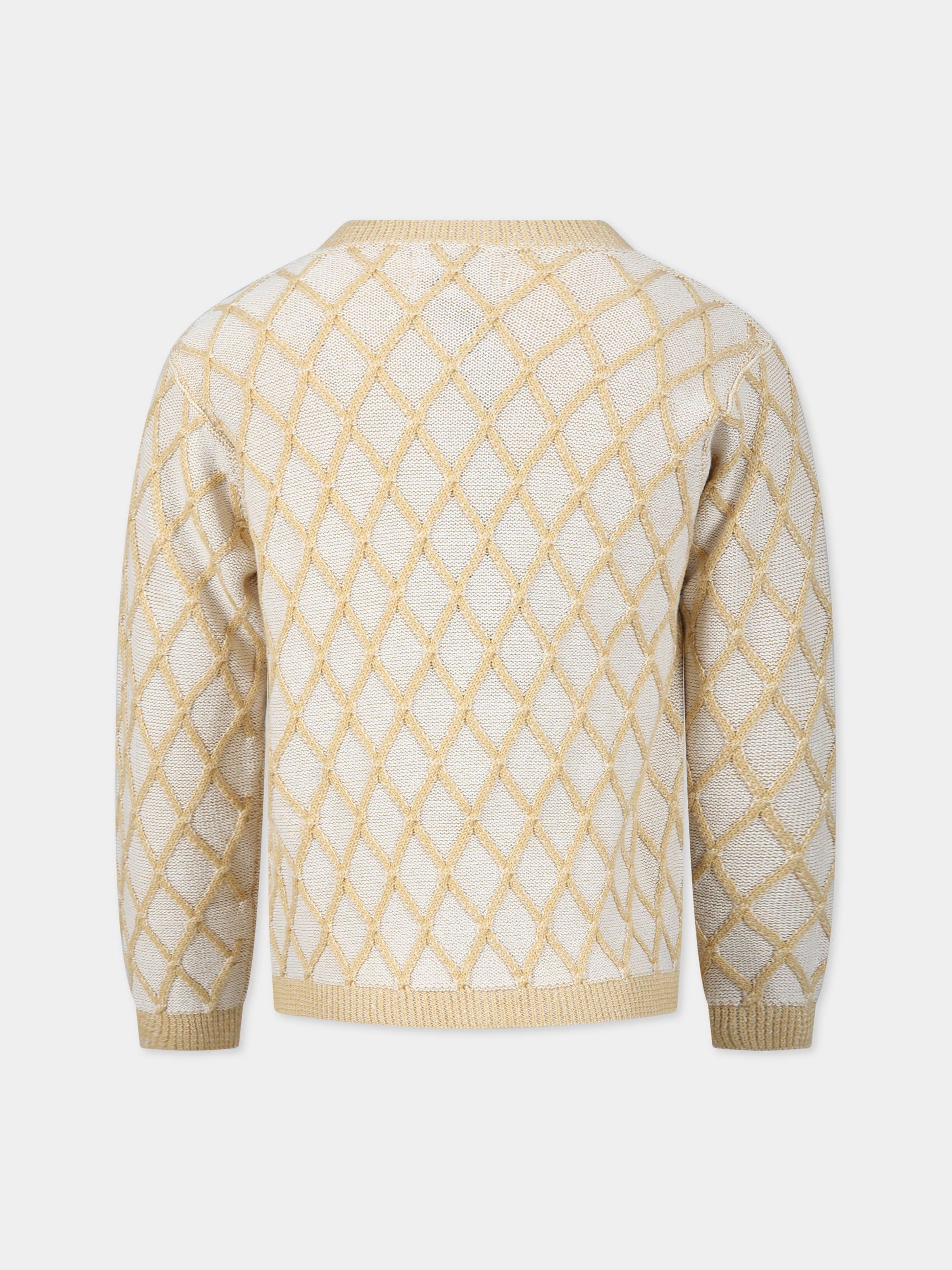 Cardigan giallo per  bambina,Coco Au Lait,14COCO2046