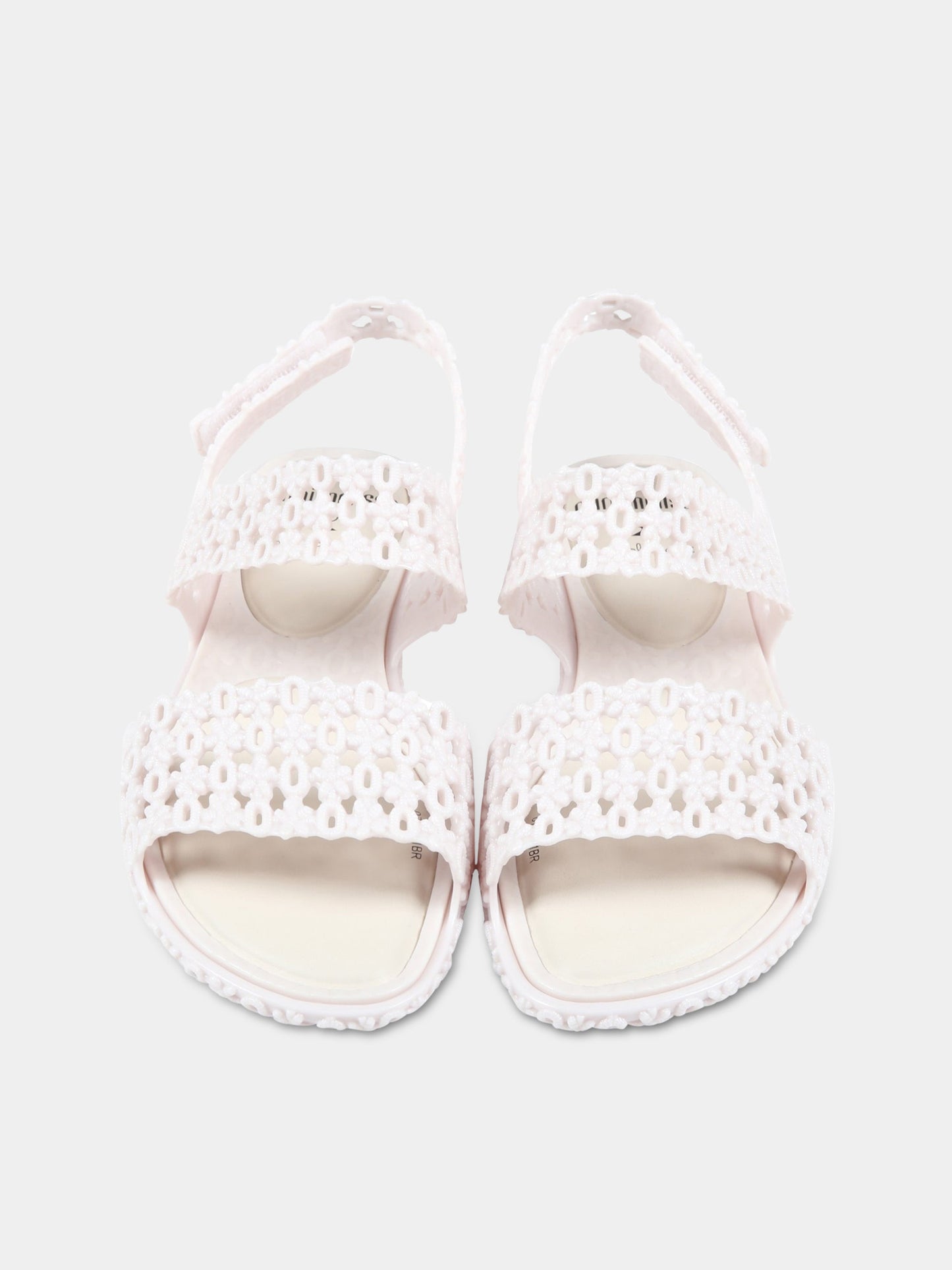 Sandali avorio per bambina,Mini Melissa,33439 54144