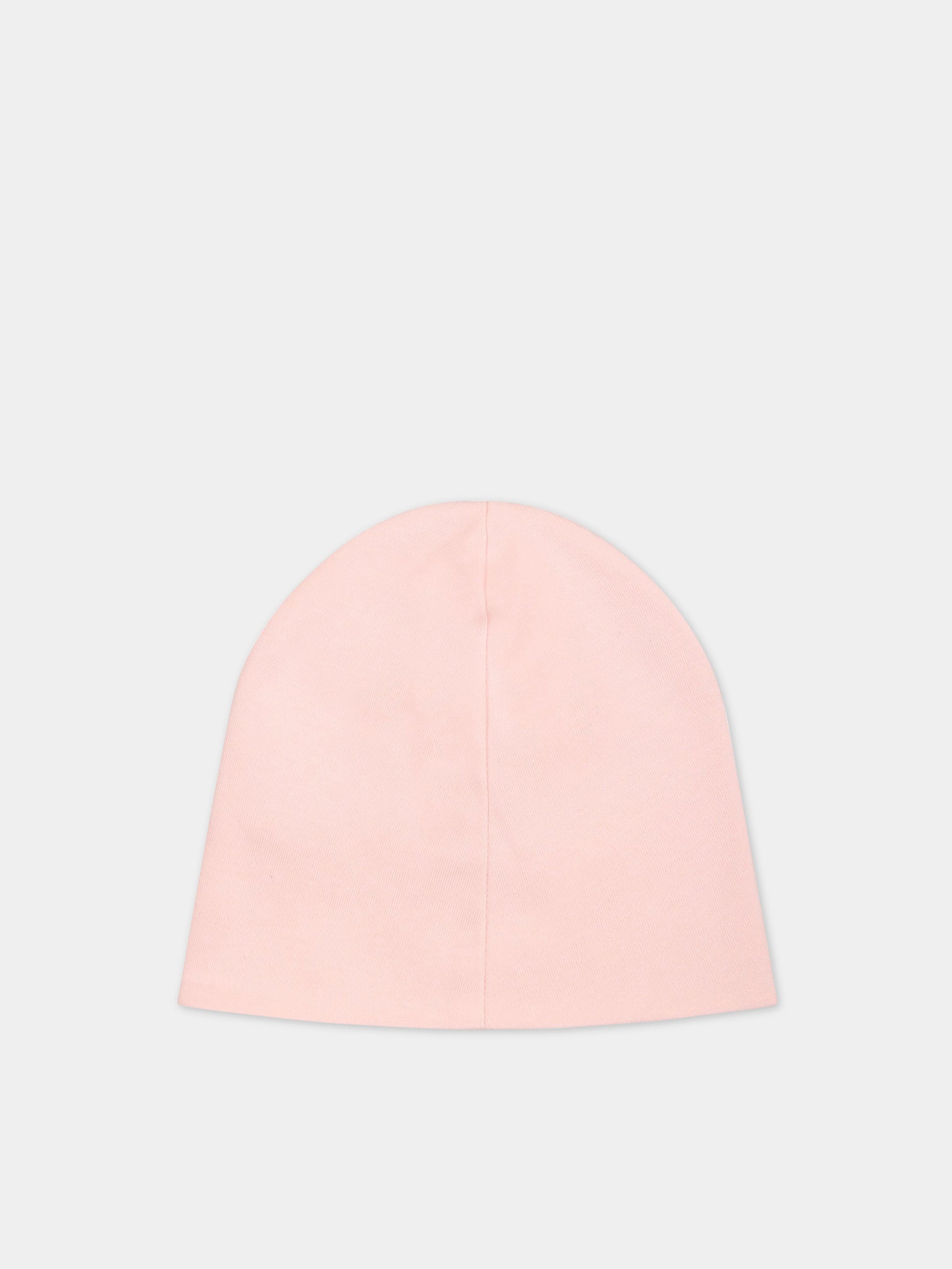 Set rosa per neonata con logo,Blumarine Baby,IA3126J6050 X0485