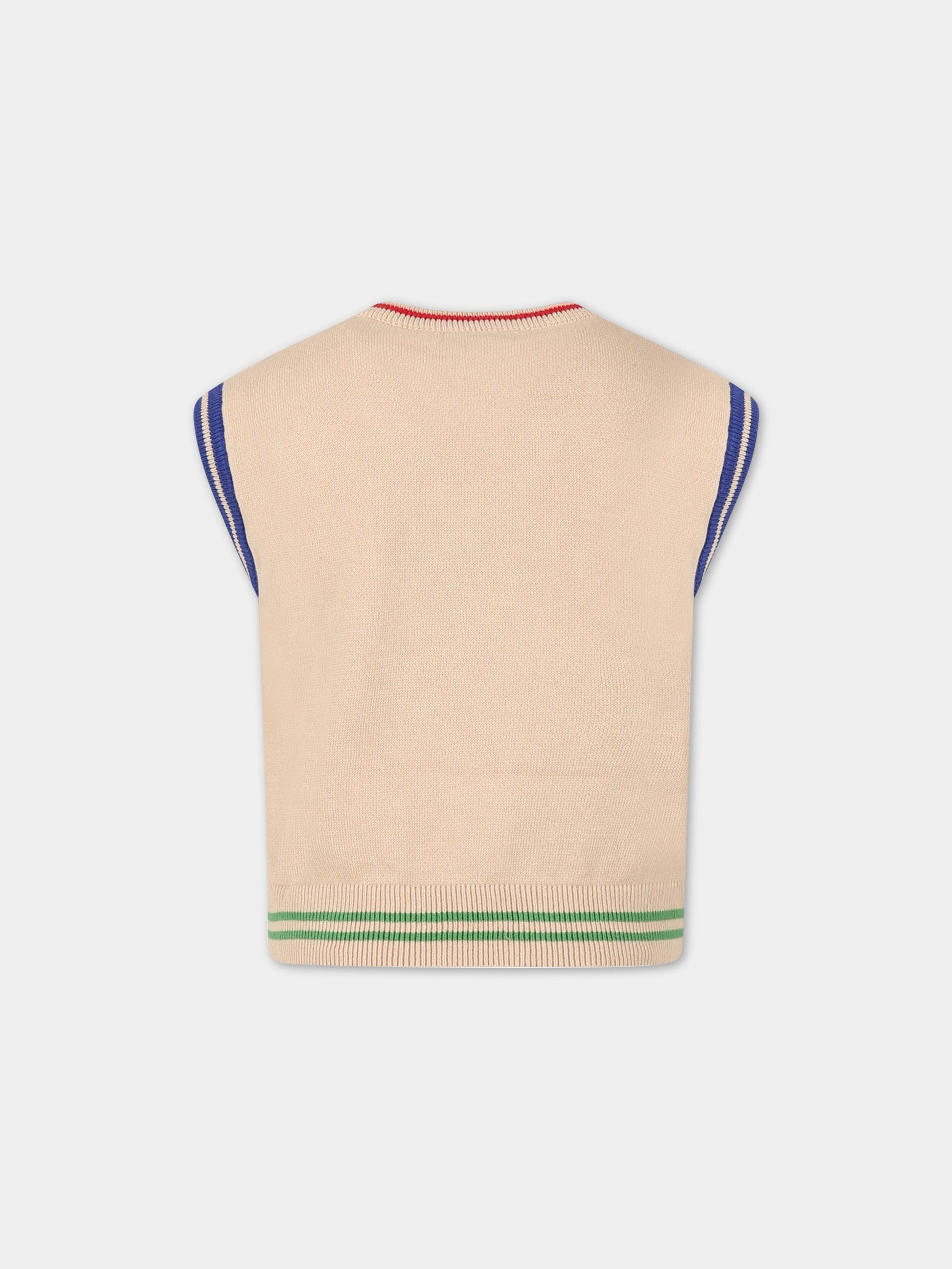 Maglione avorio per bambino,Bellerose,GOC K1040F 631