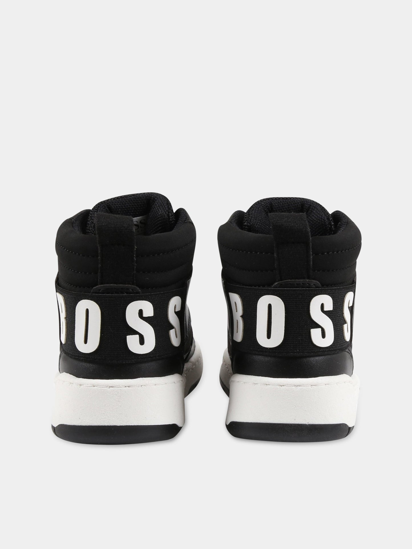Sneakers nere per bambino con logo,Hugo Boss,J29271 09B