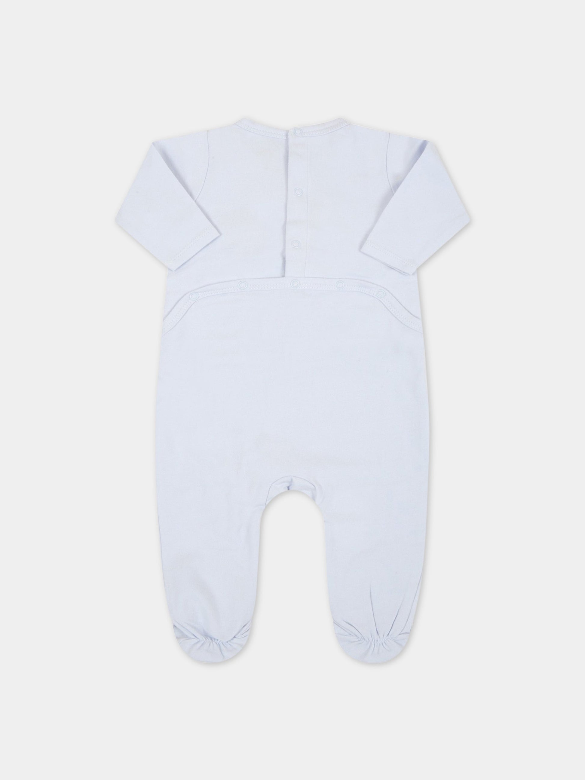 Tutina celeste per neonato con Choupette,Karl Lagerfeld Kids,Z97044 771