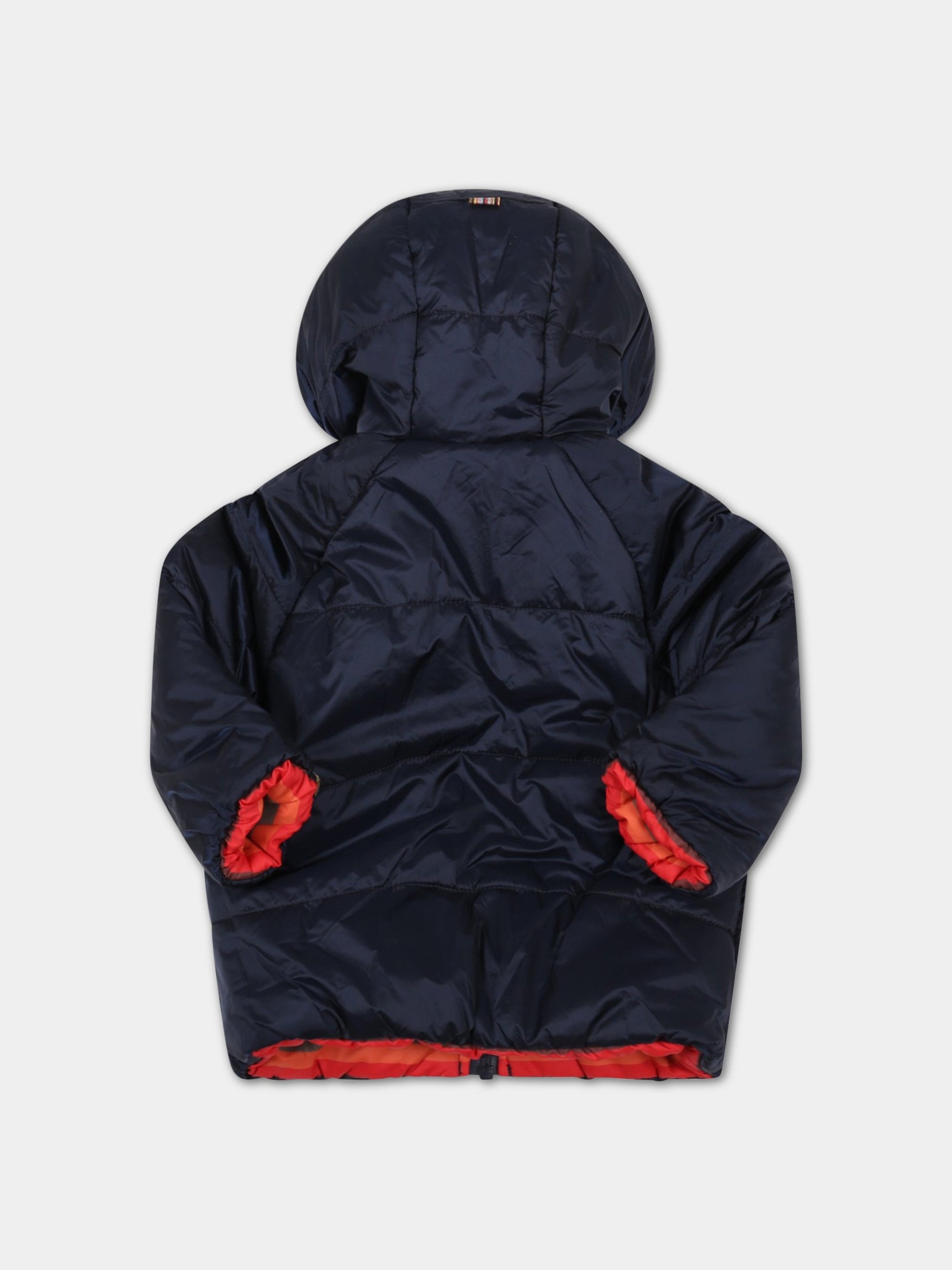 Piumino reversibile per neonato,Paul Smith Junior,P06002 83D