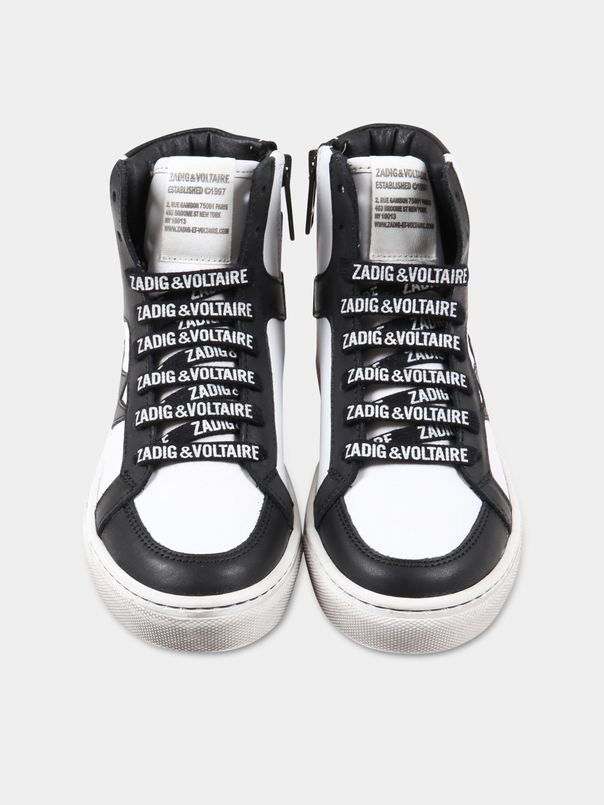 Sneakers multicolor per bambino,Zadig & Voltaire Kids,X29017 N50