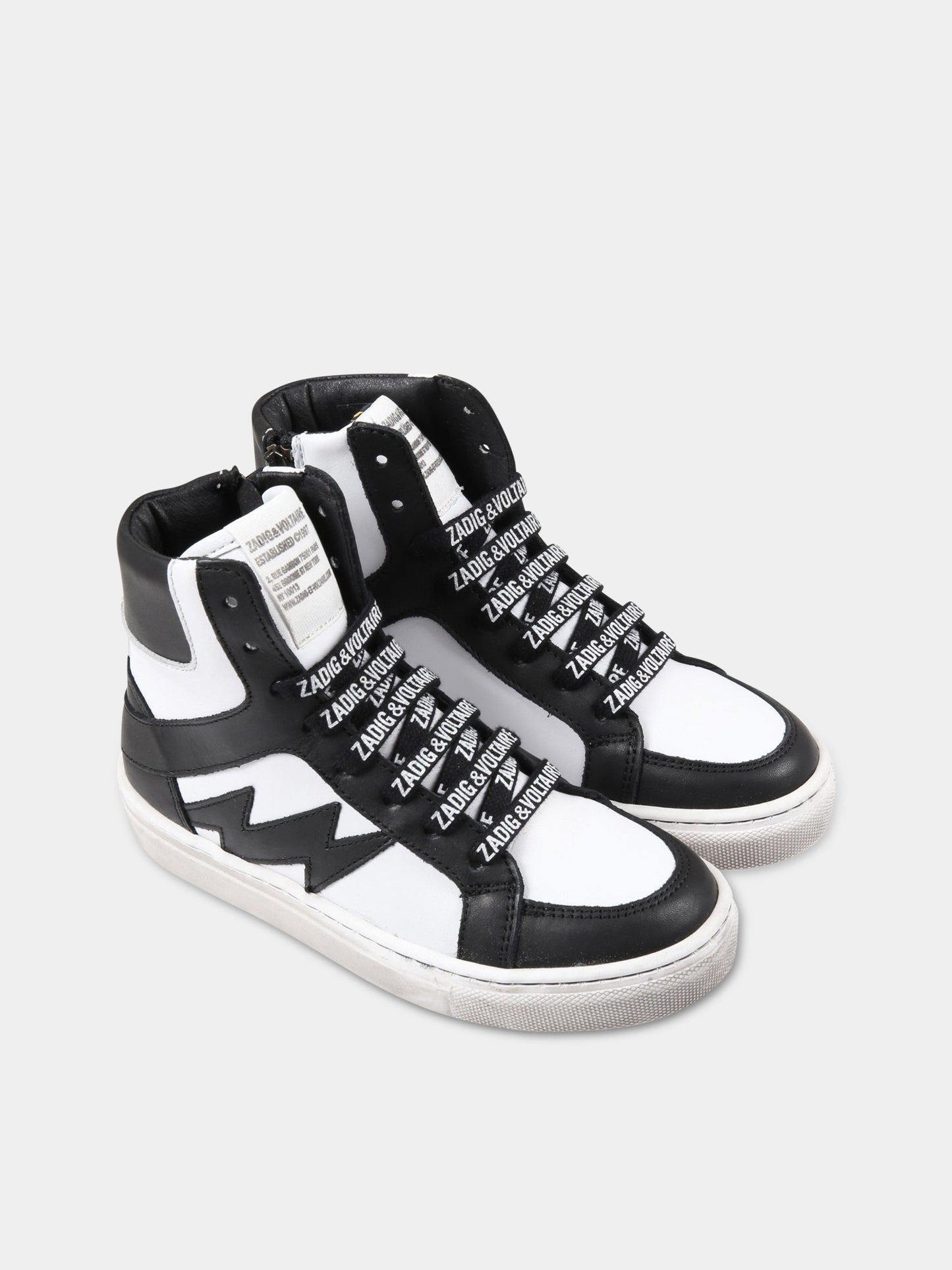 Sneakers multicolor per bambino,Zadig & Voltaire Kids,X29017 N50