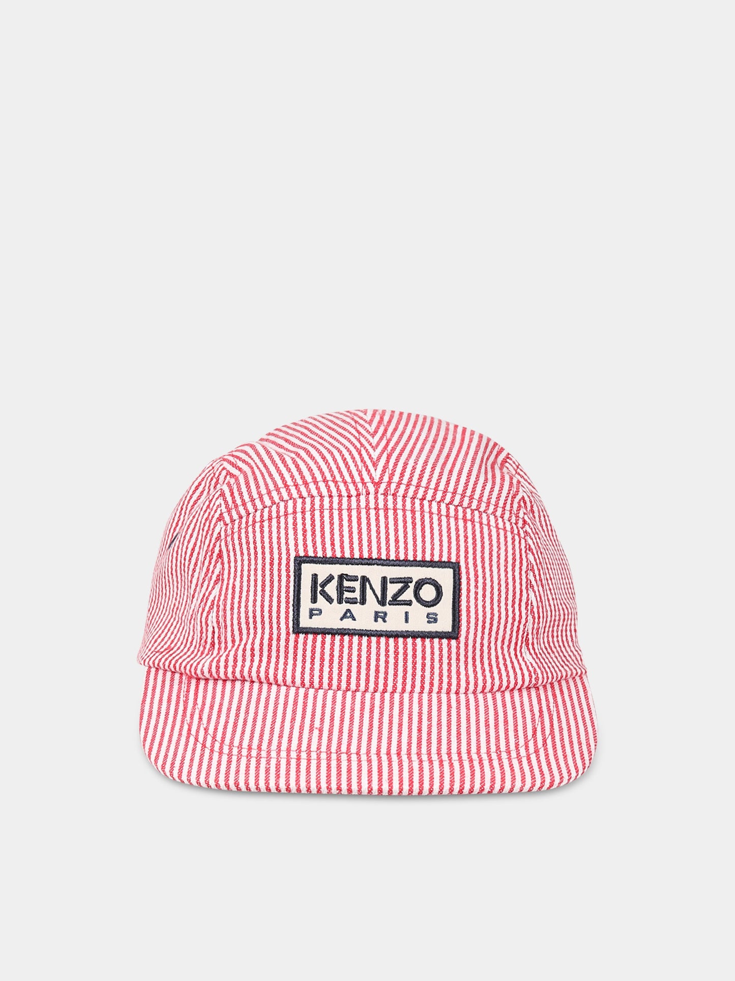 Cappello rosso per bambino con logo,Kenzo Kids,K51029 189