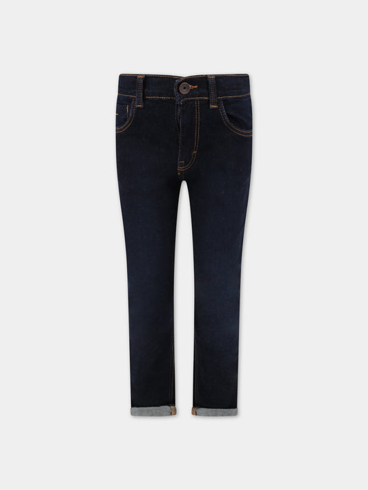 Jeans blu per bambino,Hugo Boss,J24728 Z29