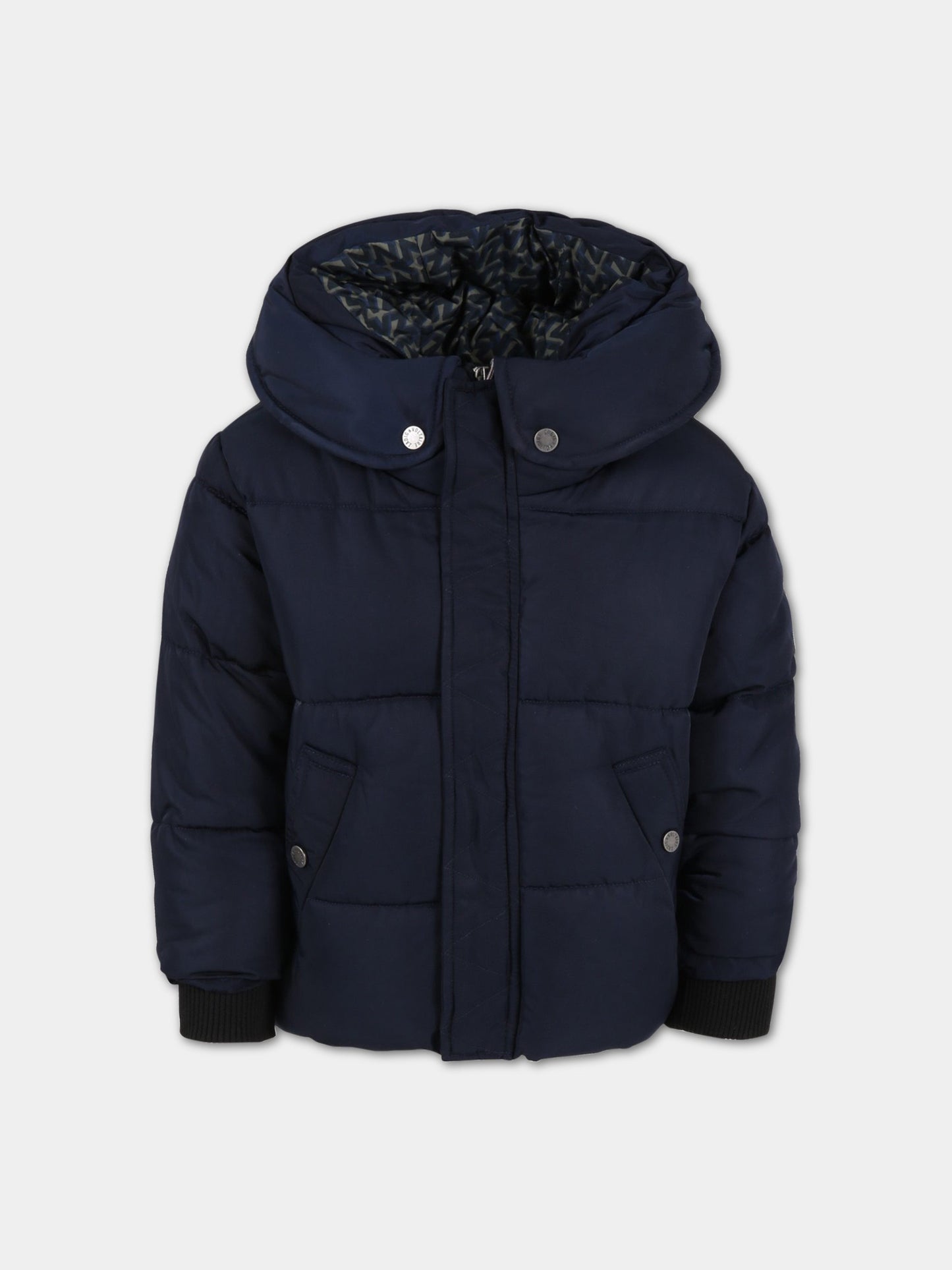 Piumino blu per bambino,Zadig & Voltaire Kids,X26045 83D