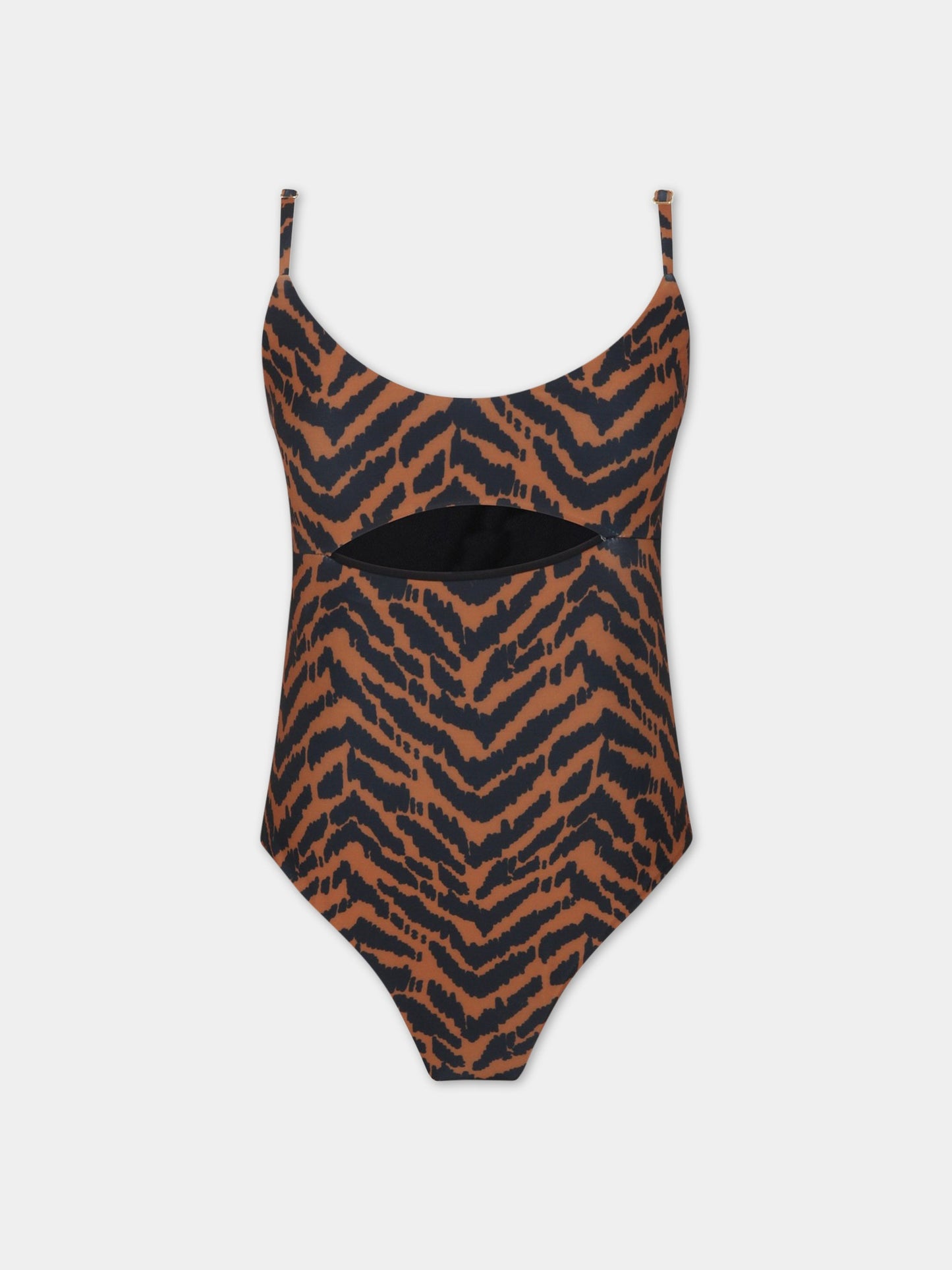 Costume multicolor da bagno da donna con stampa tigrata,Matineè,CB4015 ISA TIGRE