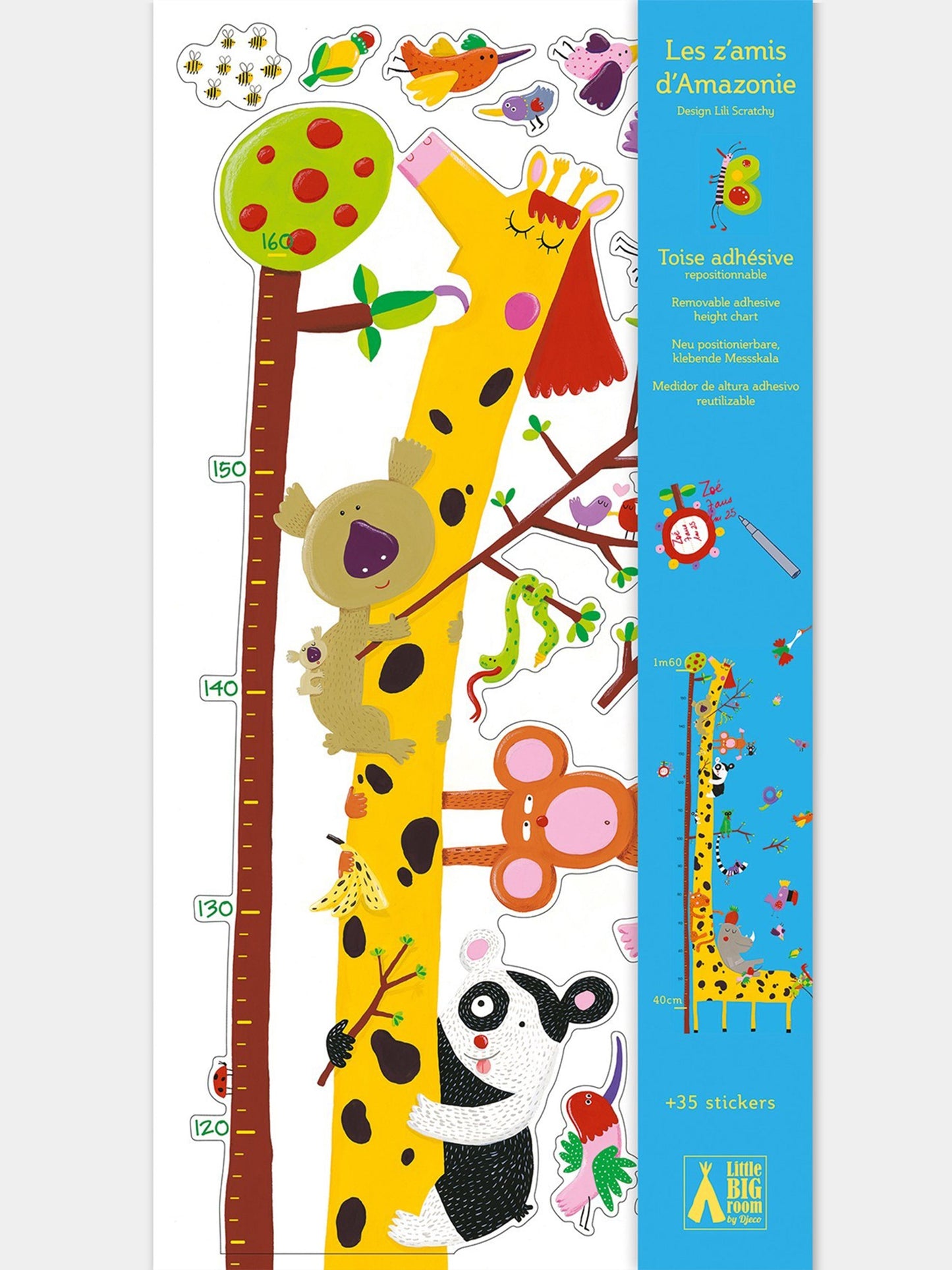 Grafico multicolor per bambini,Djeco,DD04037