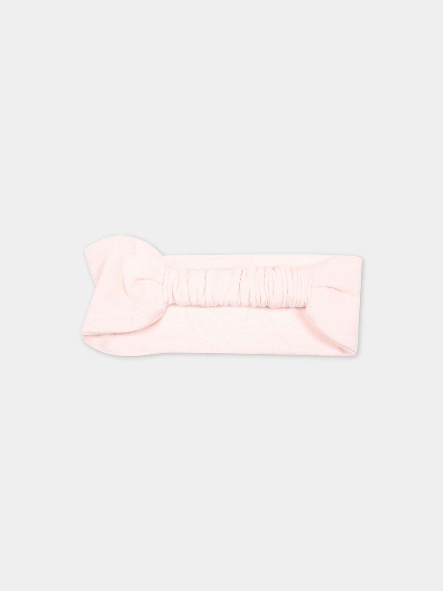 Set rosa per neonata con logo,Monnalisa,350019 0002 0192