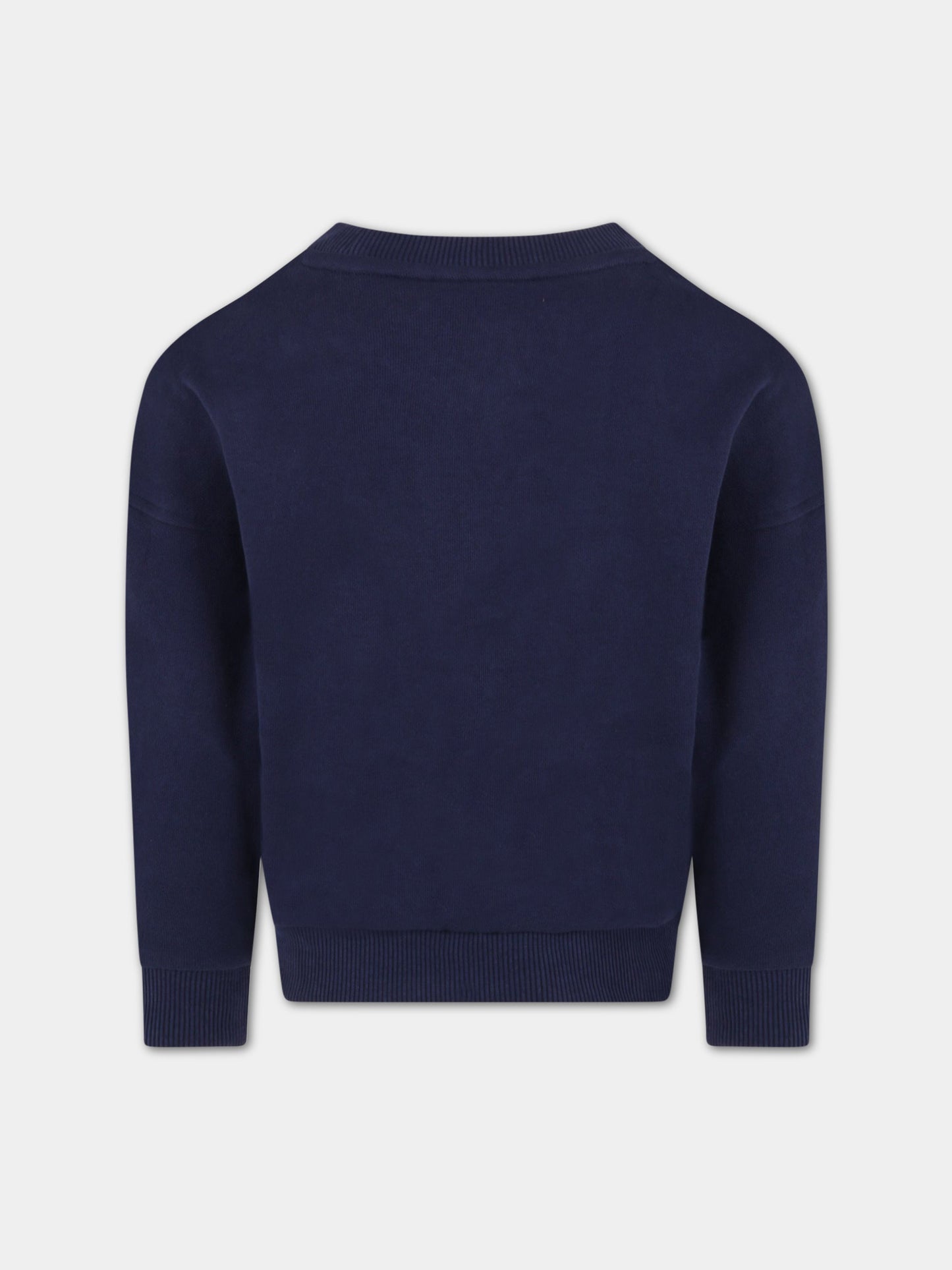 Felpa blu per bambino con iconica scarpa,Timberland,T25T60 85T