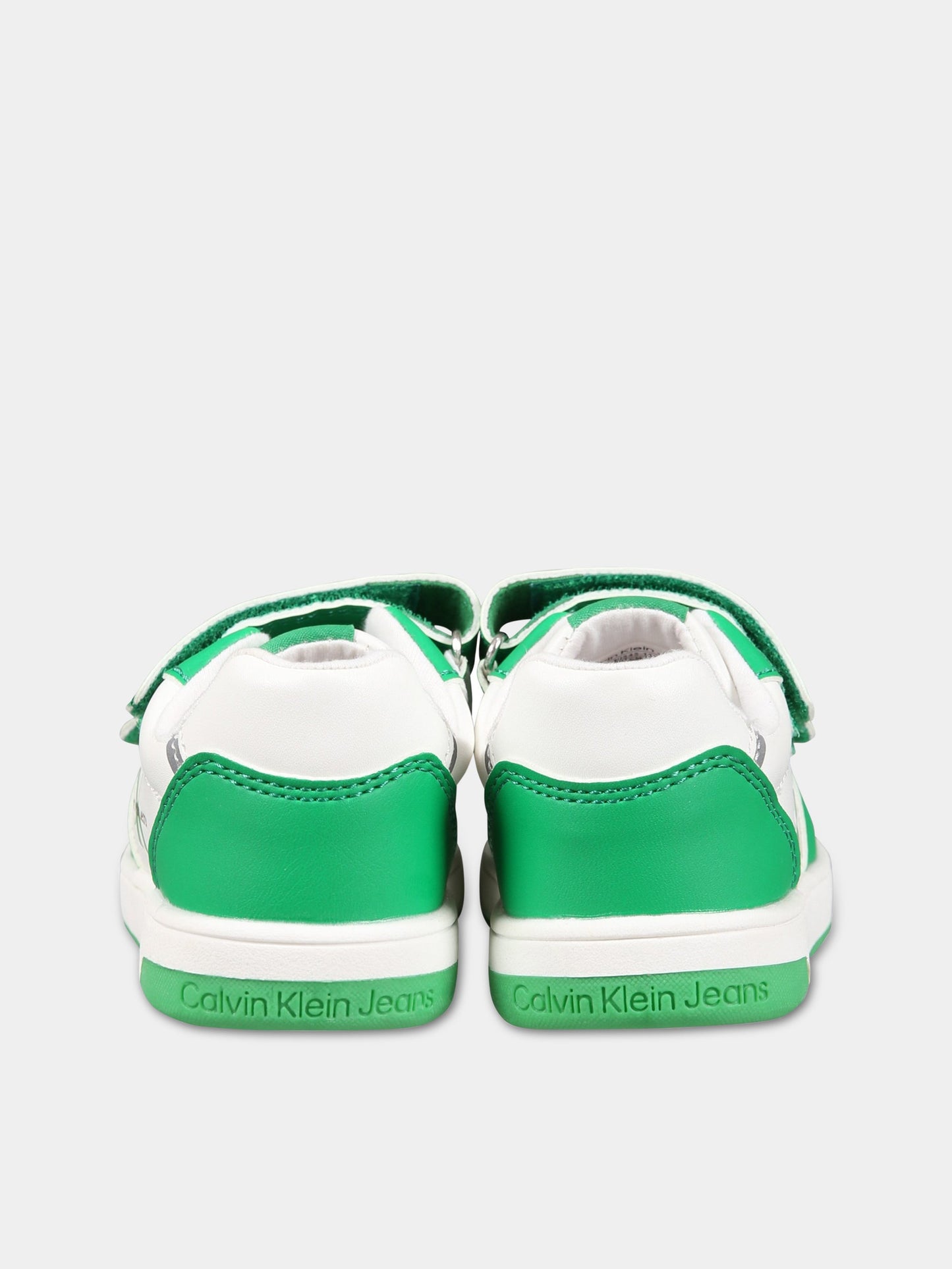 Sneakers multicolor per bambini con logo,Calvin Klein Kids,V1X9 80545 1355X042