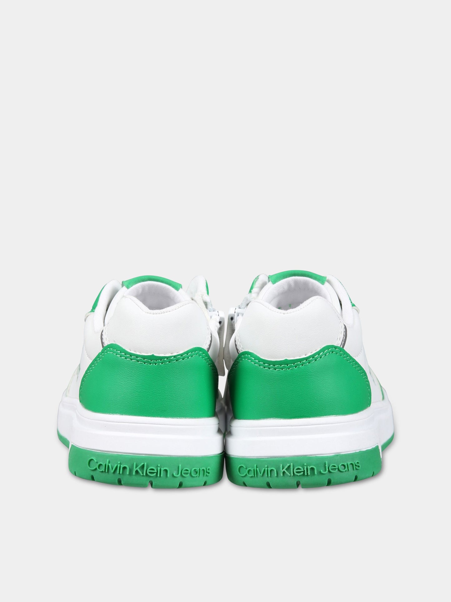 Sneakers multicolor per bambini con logo,Calvin Klein Kids,V3X9 80552 1355X042