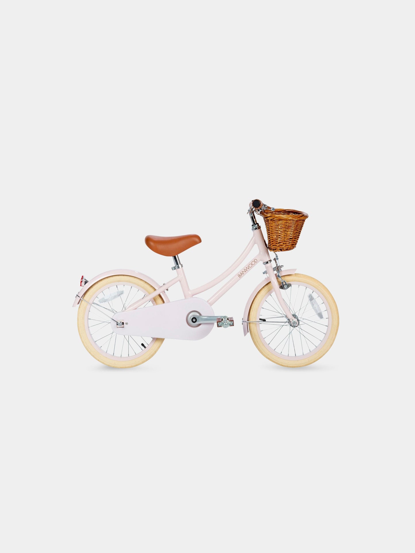 Bicicletta rosa per bambina con logo,Banwood,BW CL PINK