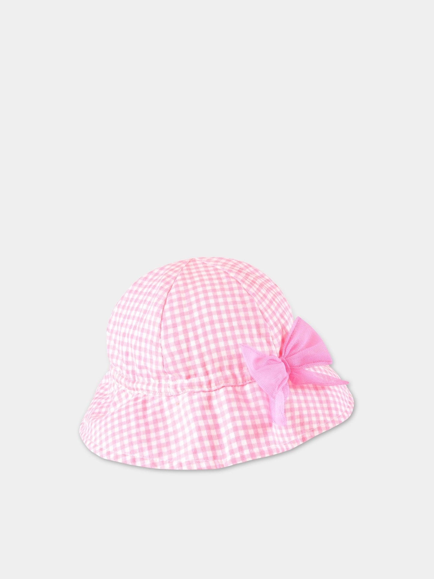 Cloche fucsia per neonata con fiocco,Billieblush,U01032 47T