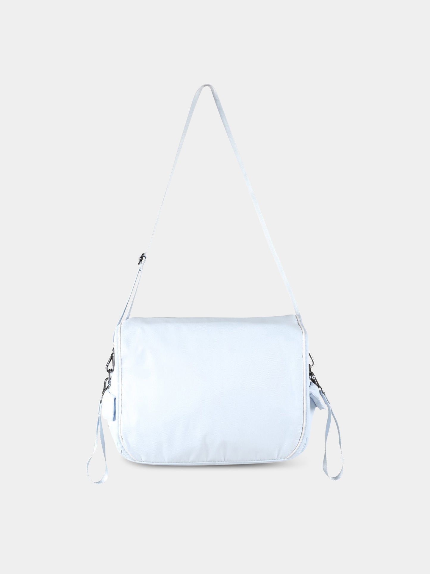 Borsa-mamma celeste per neonato con patch logato,Hugo Boss,J90253 771