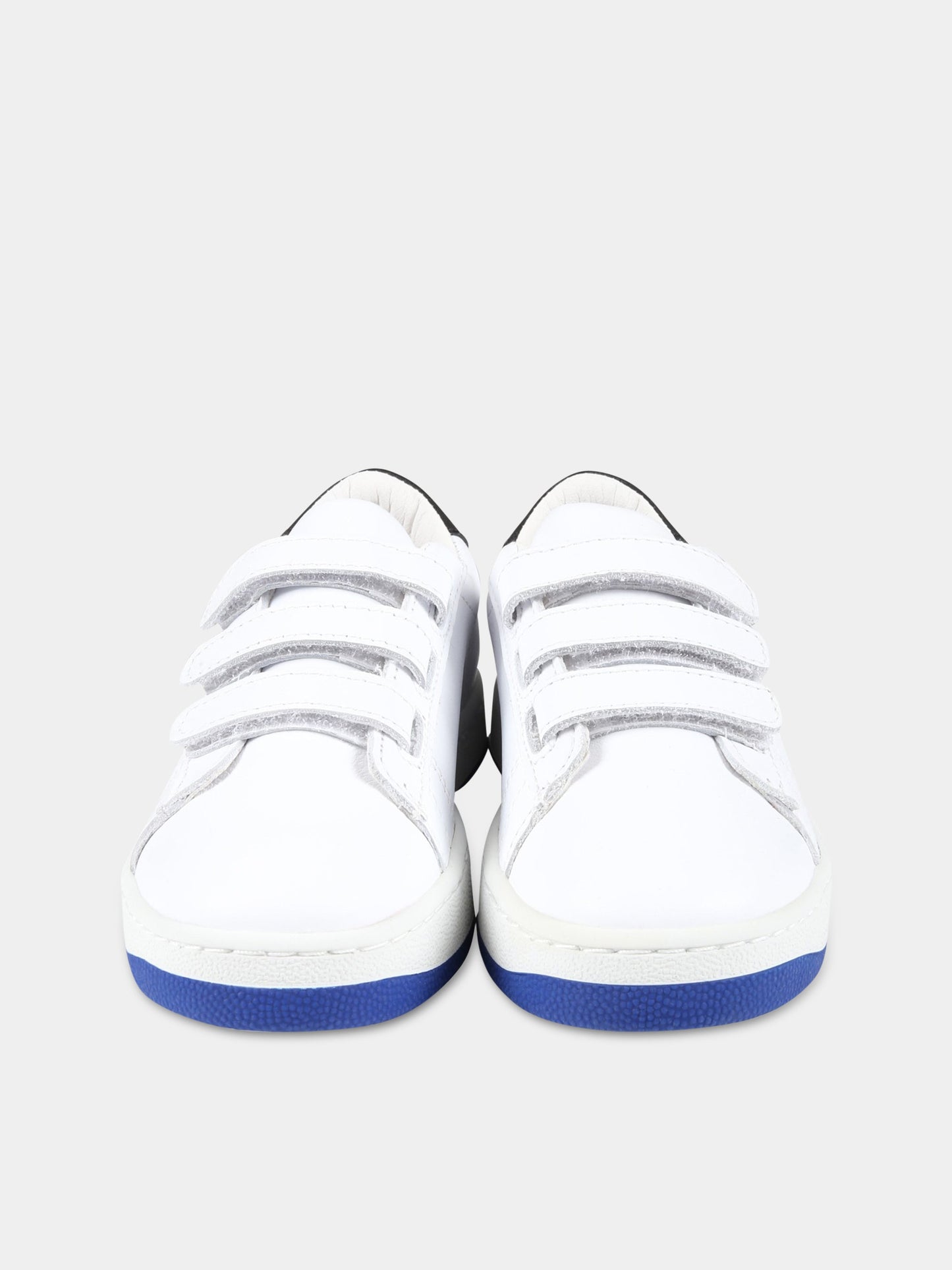 Sneakers bianche per bambino con logo,Kenzo Kids,K29079 10B