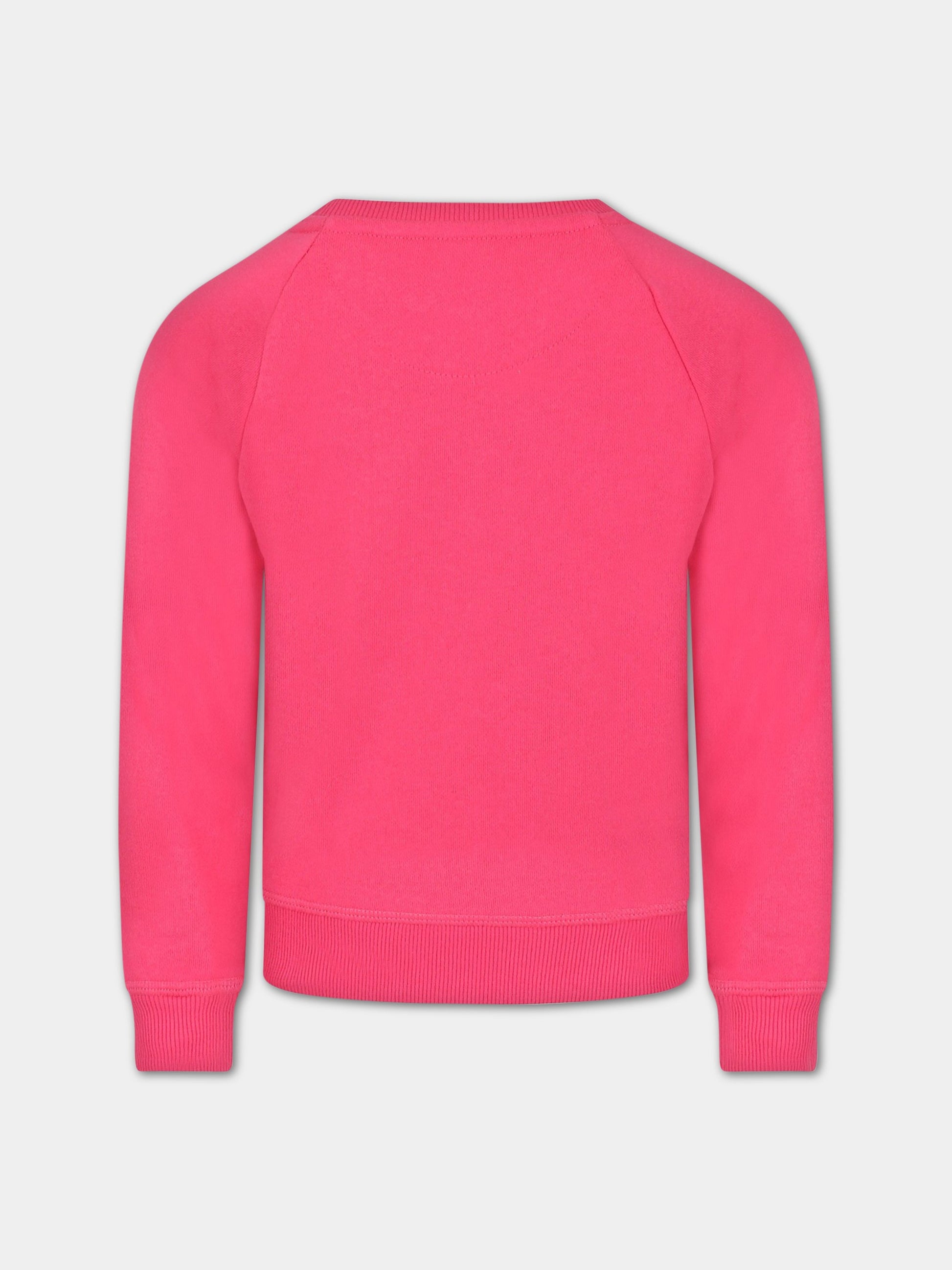 Felpa rosa per bambina con logo,Levi's Kids,4EF955 A5F