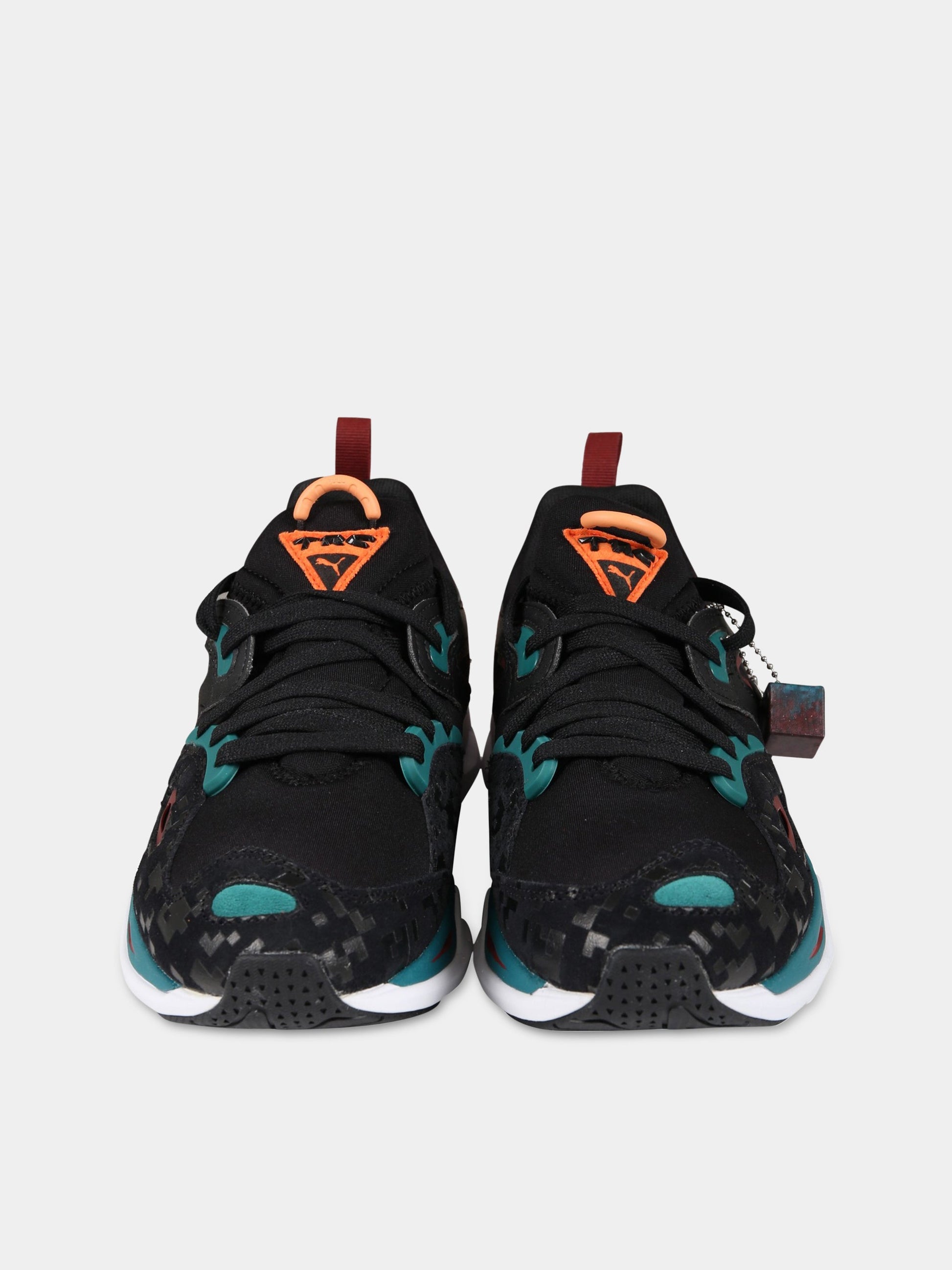 Sneakers multicolor per bambino con logo e stampa Minecraft,Puma,386125 01