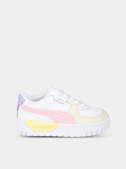 Sneakers multicolor per bambina con logo,Puma,388540 01