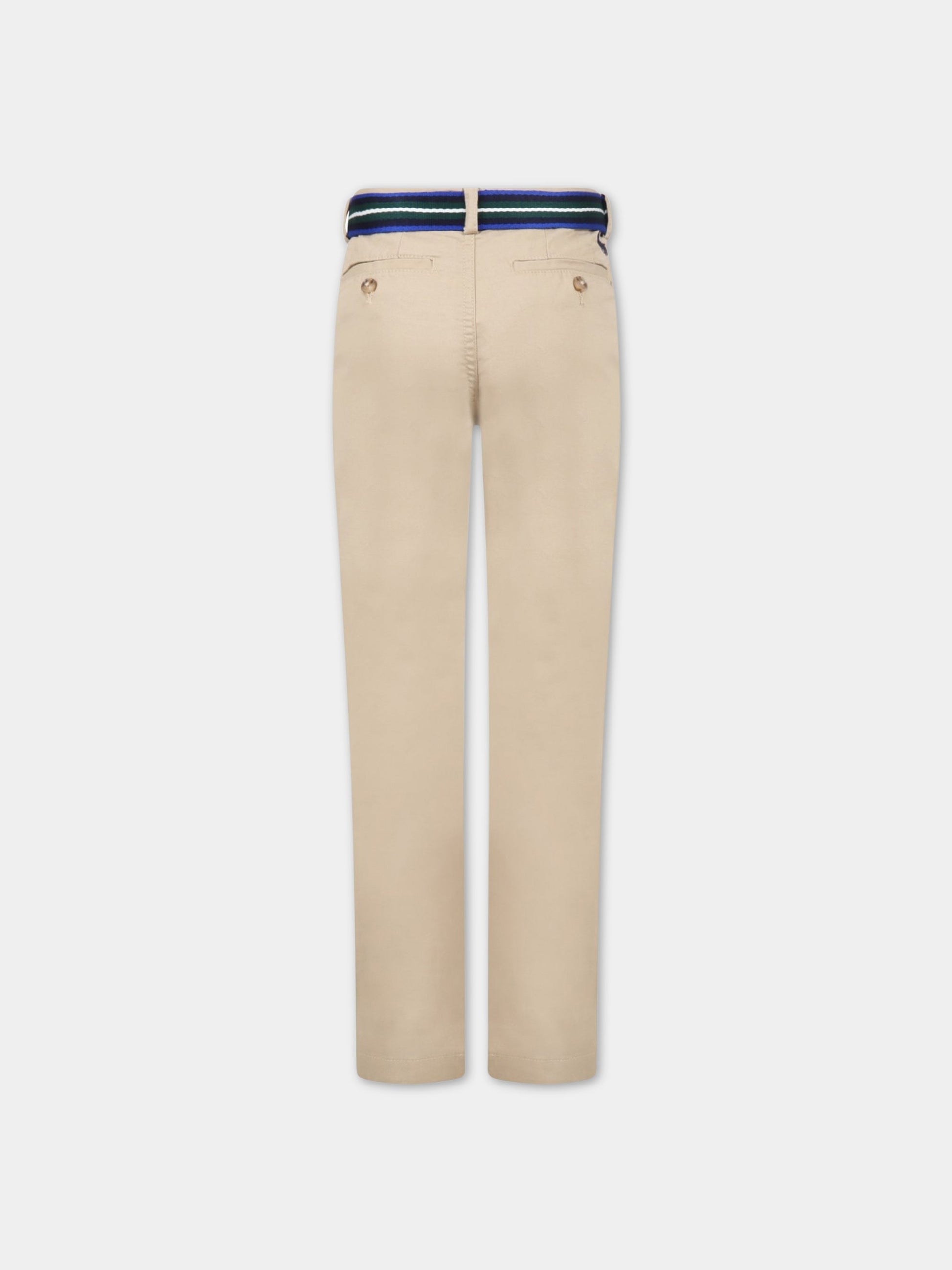 Pantalone elegante beige per bambino,Ralph Lauren Kids,855394002--