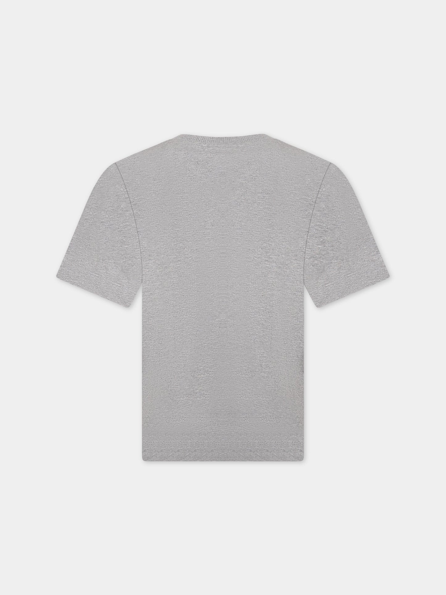 T-shirt grigia per bambini con Teddy Bears e logo,Moschino Kids,HPM03S LBA22 60901