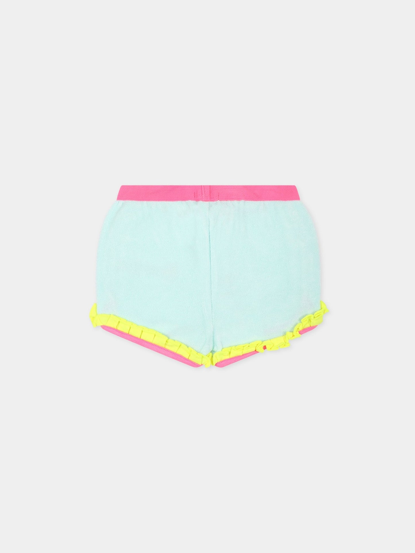 Shorts celesti per neonata,Billieblush,U04253 768